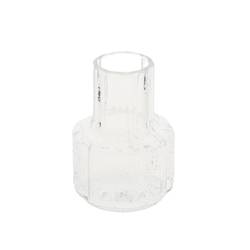 Glas Vase Striella D08cm H11cm