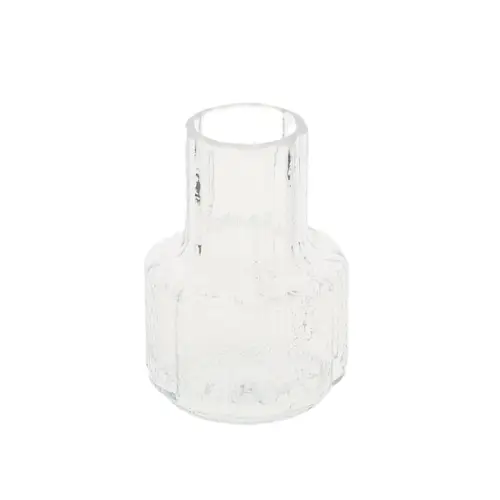 Glas Vase Striella D08cm H11cm