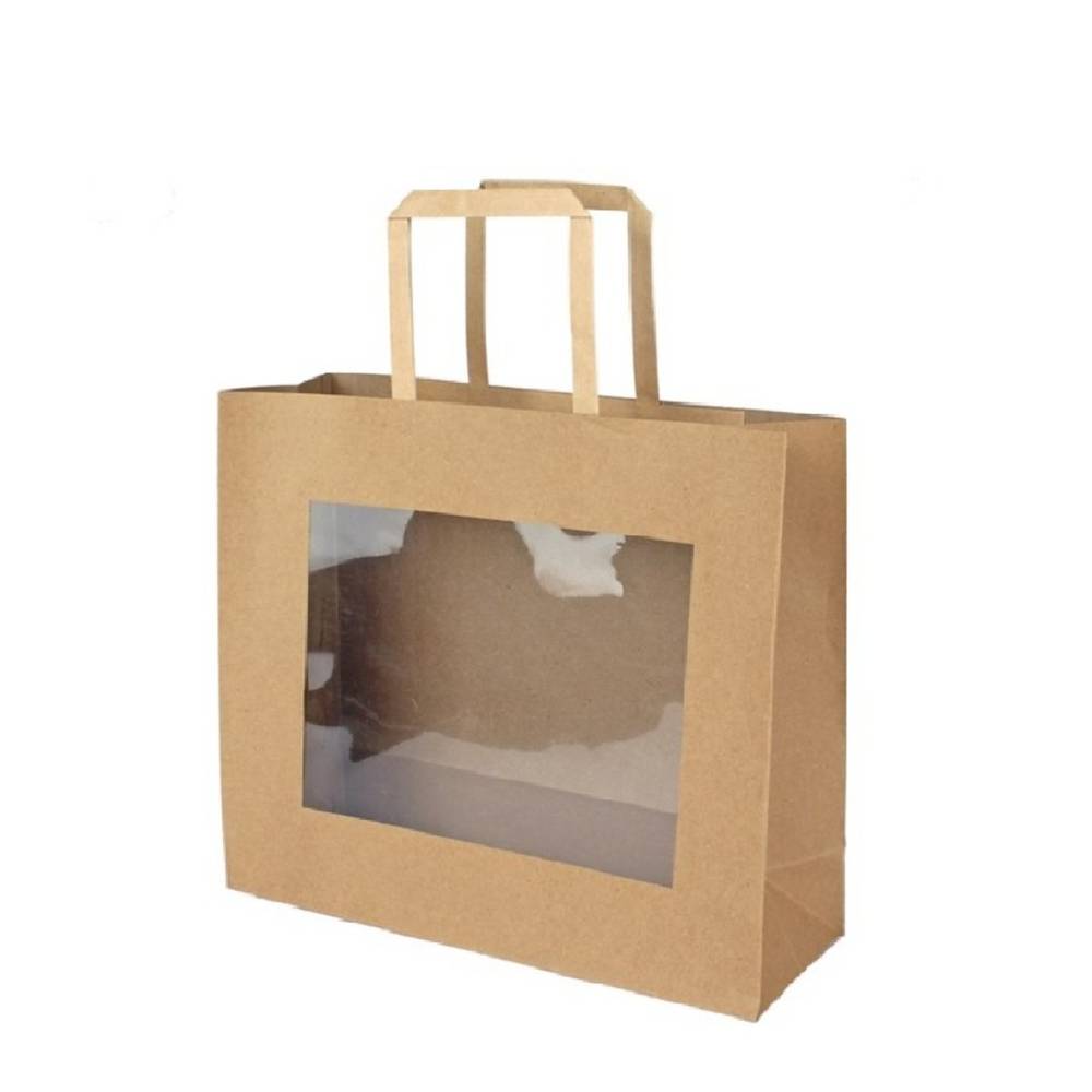Tasche Fenster Geschenken 26x12.5x25cm