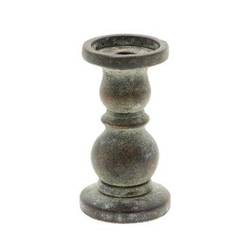 Kerzenständer Ava grau D09.5cm H17cm