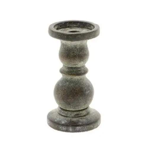 Kerzenständer Ava grau D09.5cm H17cm