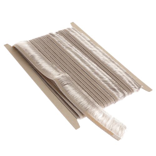 haarfransen silber selbstklebend 4cm 25m