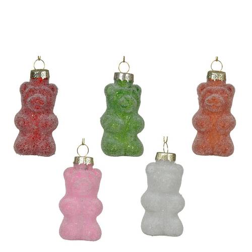 Hänger Bär mix D08cm x5