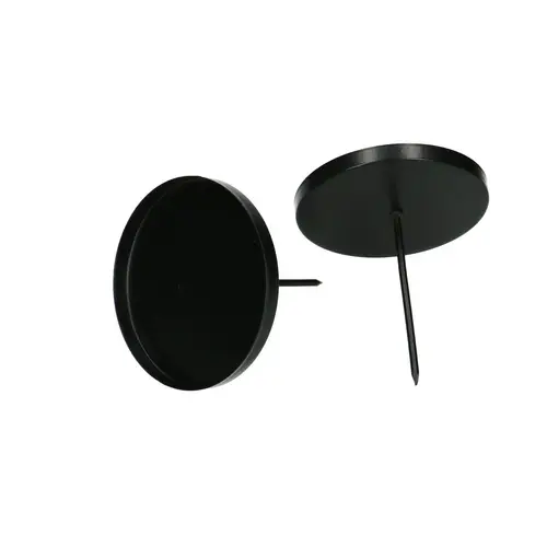 Kerzenständer Eisen schwarz D11cm