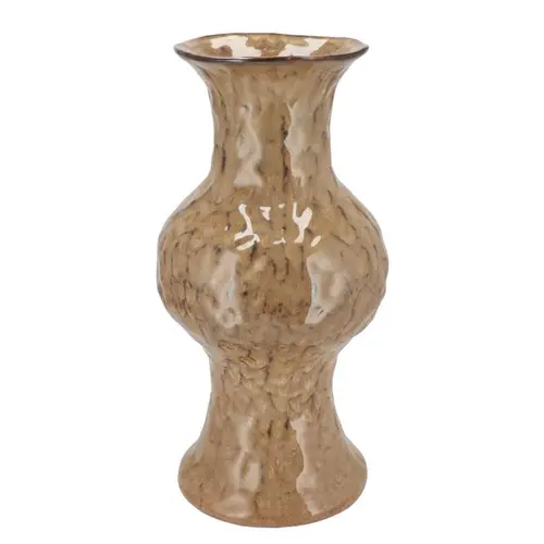 Keramik Vase Cody Bubble braun 22×22×45cm
