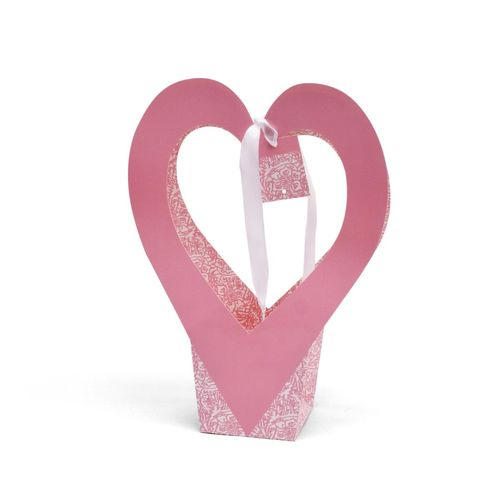 Tasche Romance rosa 26x12x35cm