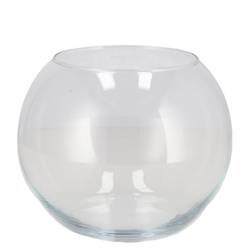 Glas Vase Sphere D11cm H15cm