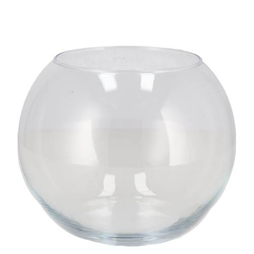 Glas Vase Sphere D11cm H15cm