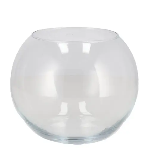 Glas Vase Sphere D11cm H15cm