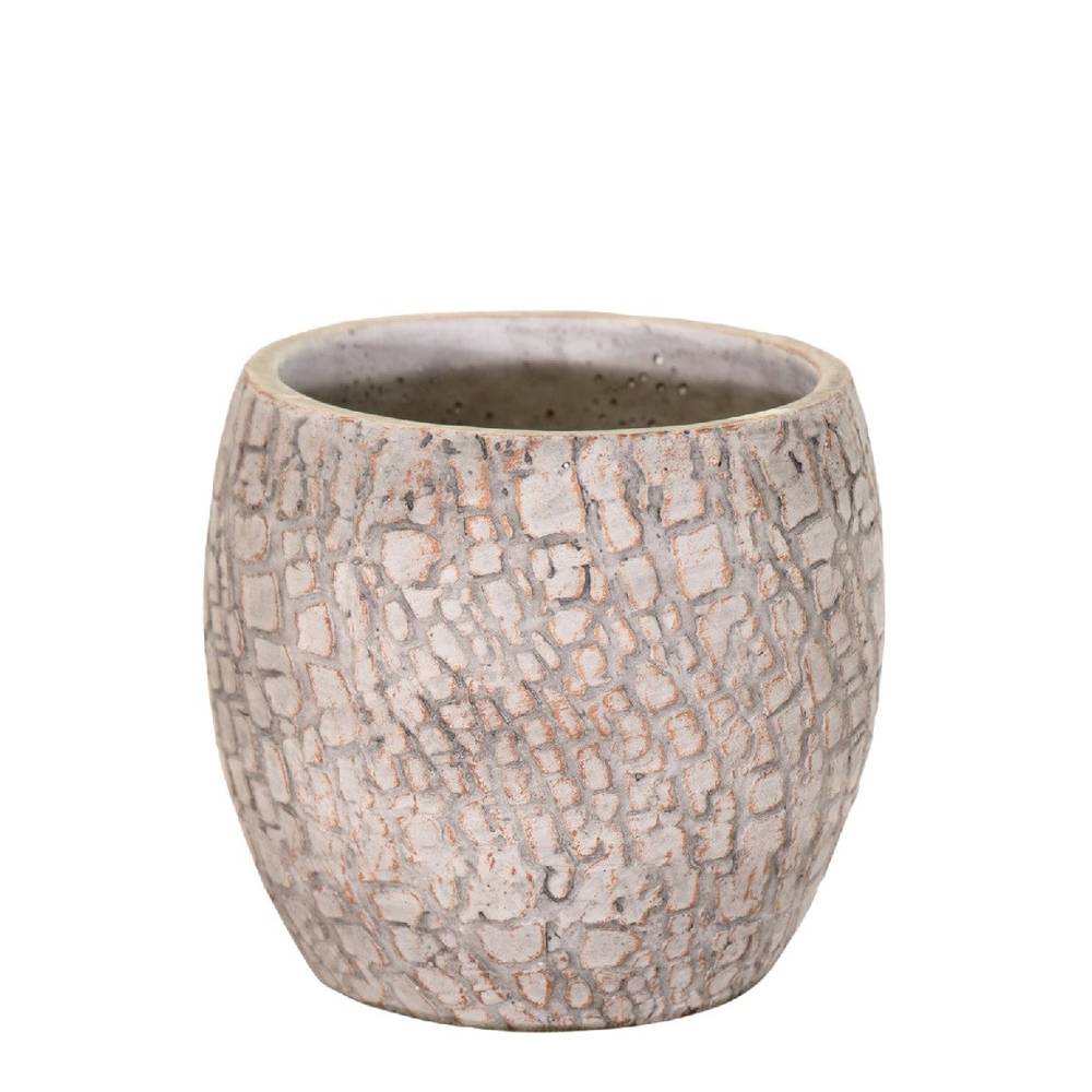 Keramik Topf Arica Rund D18cm H16.5cm