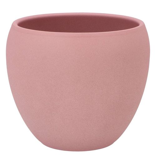 Keramik Übertopf Vinci rosa D22cm H19cm