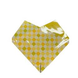 Tüte Oblique Checks gelb Ropp40 35x35cm x25