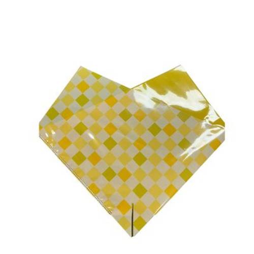 Tüte Oblique Checks gelb Ropp40 35x35cm x25