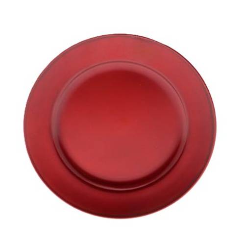 Melamine Teller rot D20cm H02cm