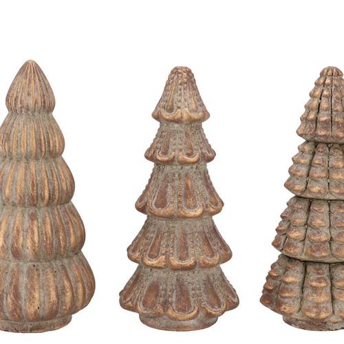 Beton Baum mix gold 12x12x25cm