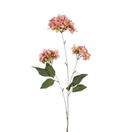Seiden Hydrangea rosa L85cm