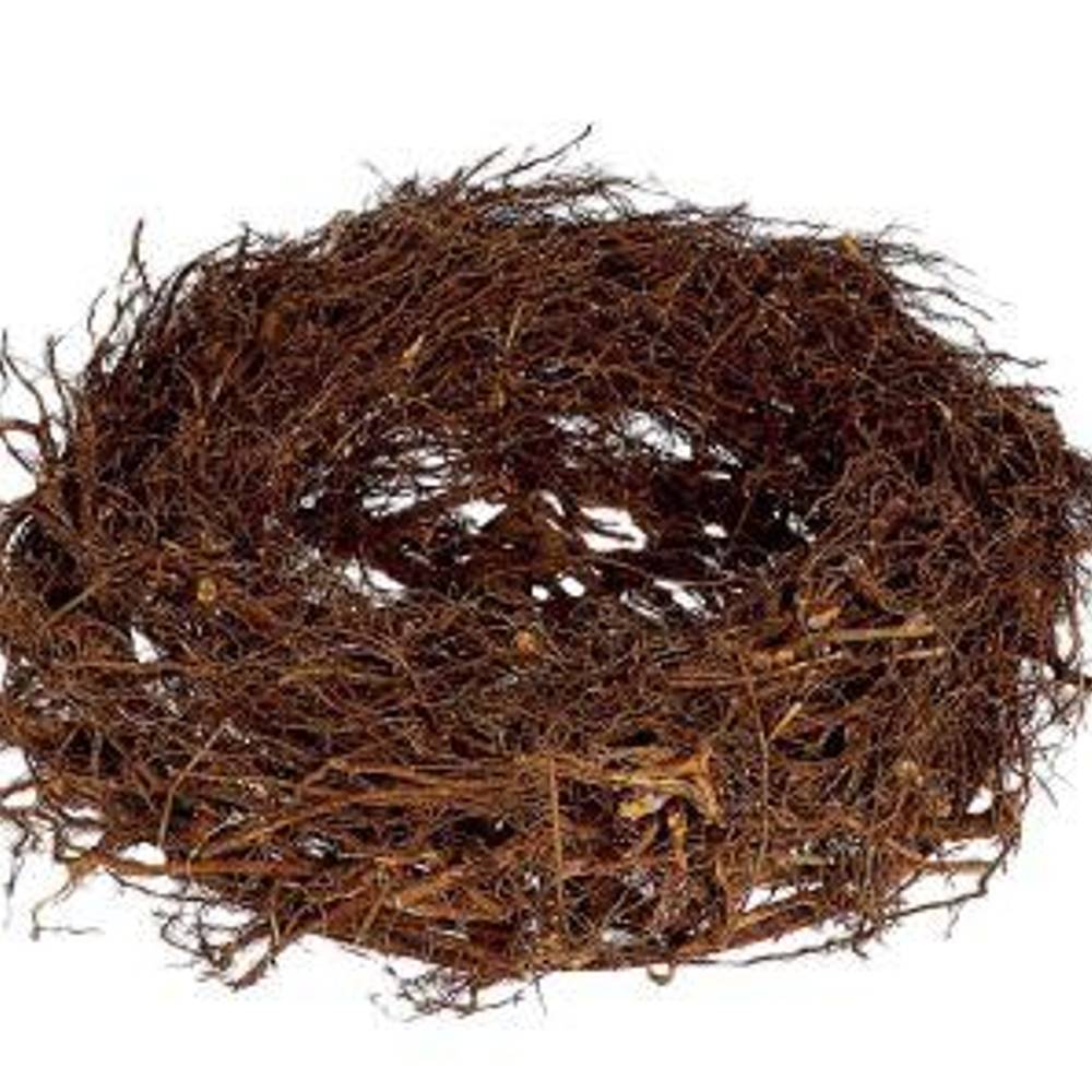 Kranz Nest braun Würzel D30cm