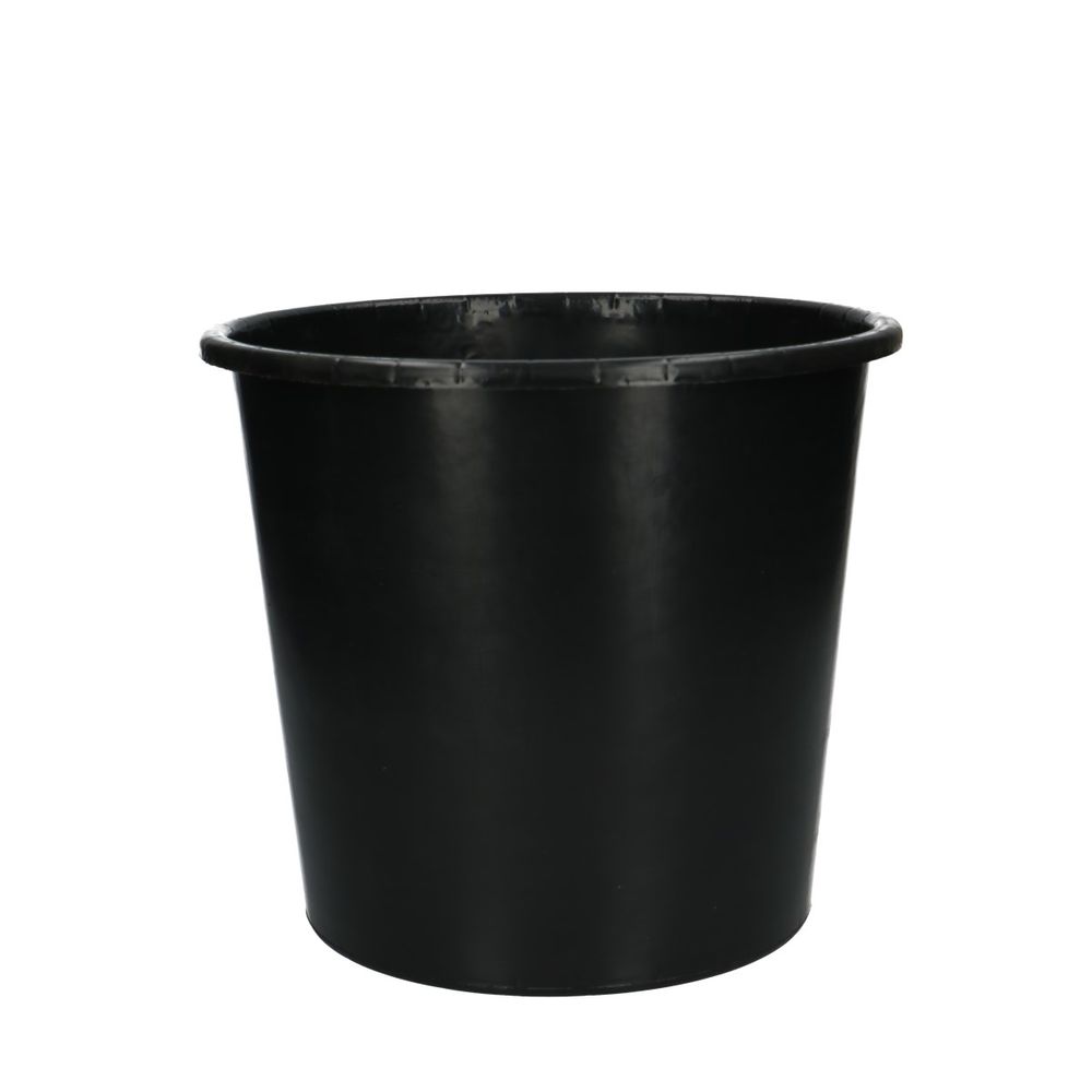 Eimer schwarz 05l D24x20.5x21cm
