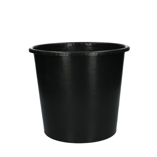 Eimer schwarz 05l D24x20.5x21cm
