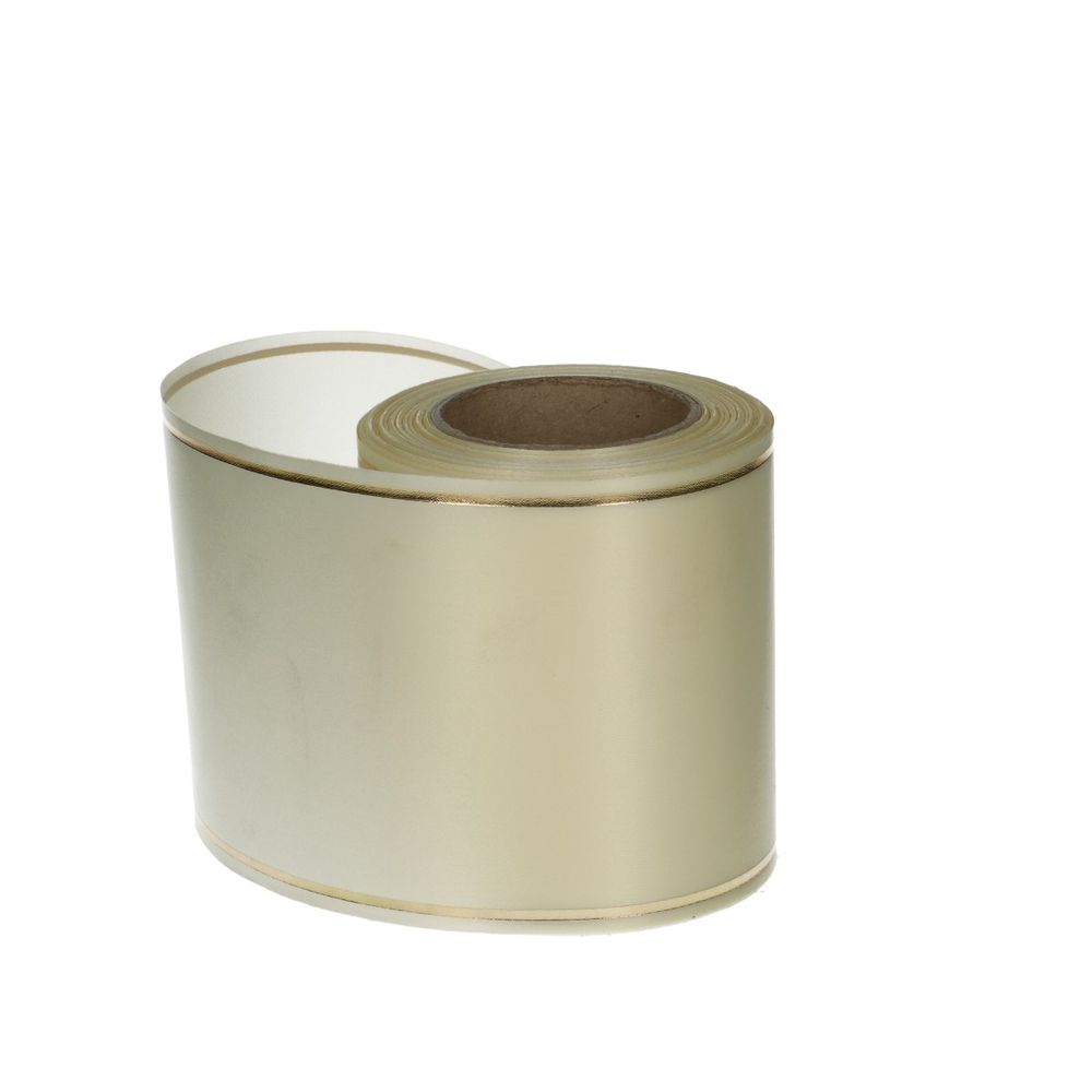 Kranzband Satin creme 100mm 25m