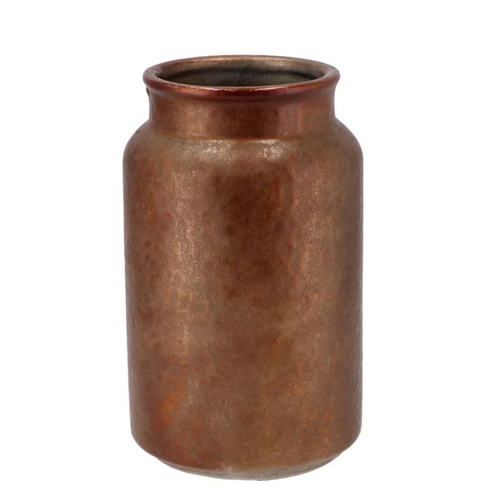 Keramik Lausanne kupfer d12cm h20cm