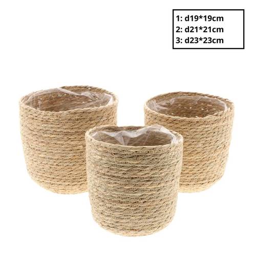 Korb Nora 3/S natur D23cm H23cm 