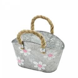 Zink Tasche Betty rosa 23x13x14cm