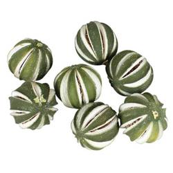 Trocken Apfelsinenfrüchte grün D04cm 200gr