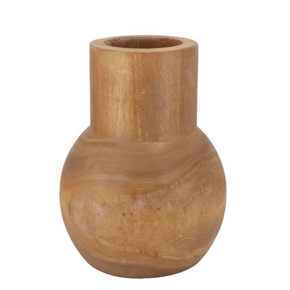 Holz Vase Woody 23x23x29cm