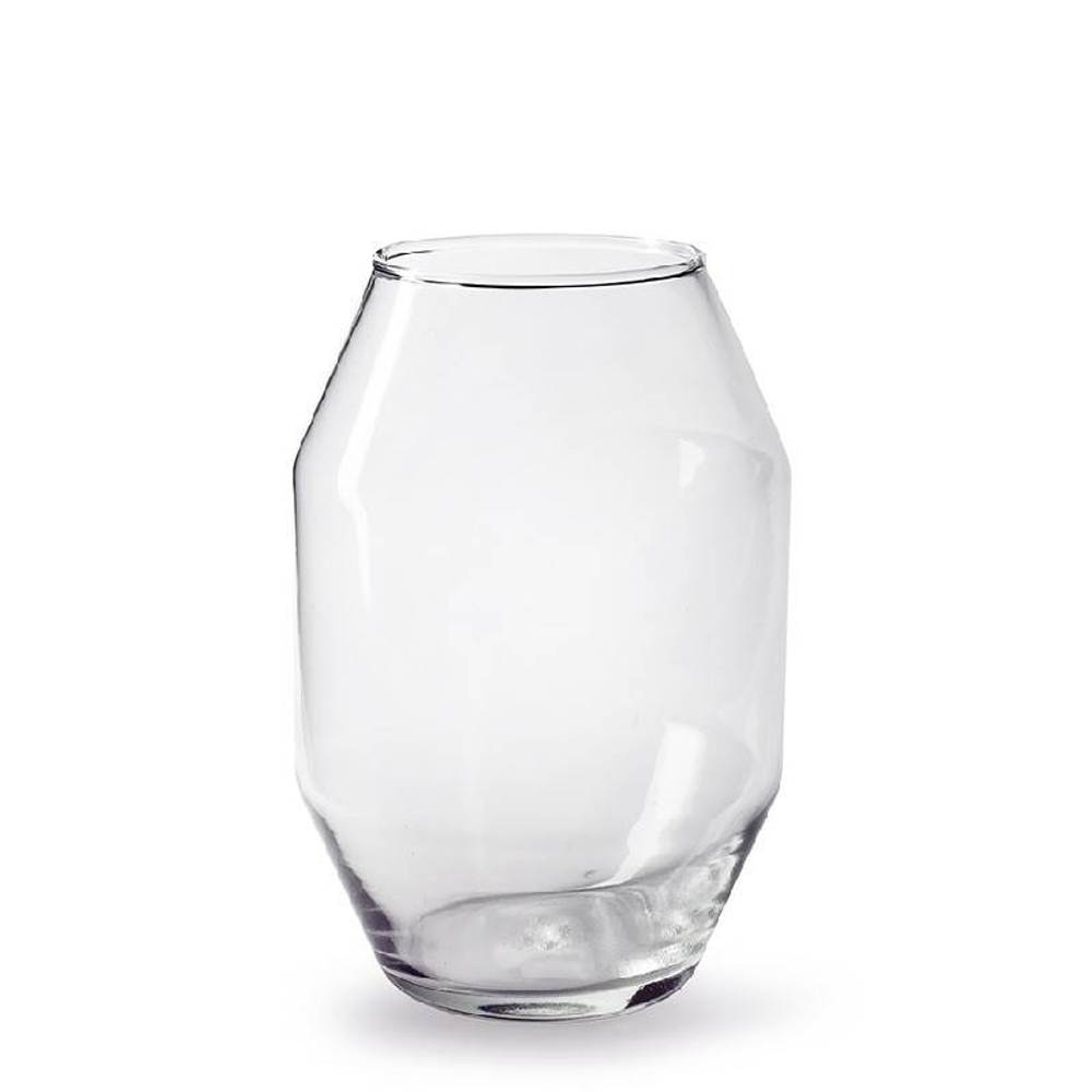 Glase Vase Diamant D17cm H25cm