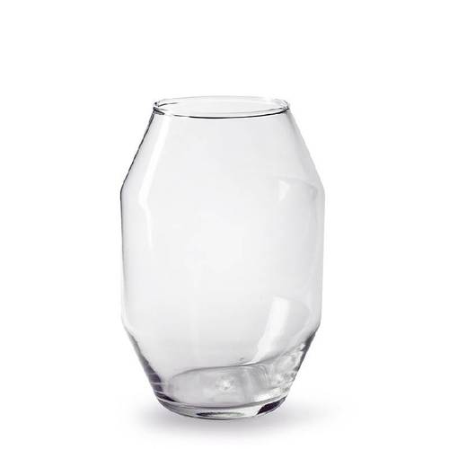 Glase Vase Diamant D17cm H25cm