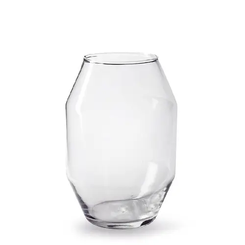 Glase Vase Diamant D17cm H25cm