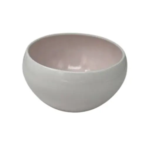 Keramik Bowl Topf hell rosa D17cm H11cm