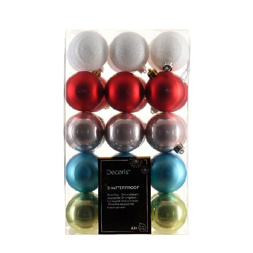 Kugel Plastik mix D06cm x30
