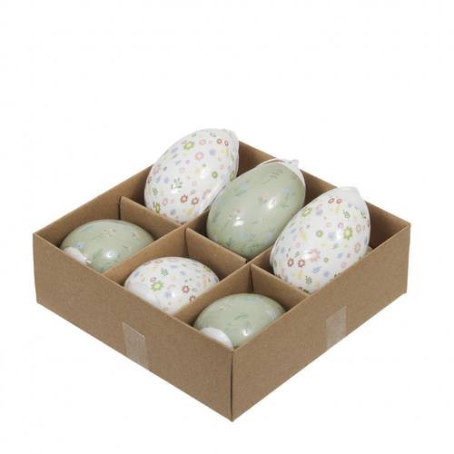 Ostern Deko Ei 6cm ass. x6