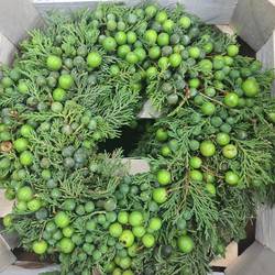 Kranz grün mix DeChine Juniperus D30cm