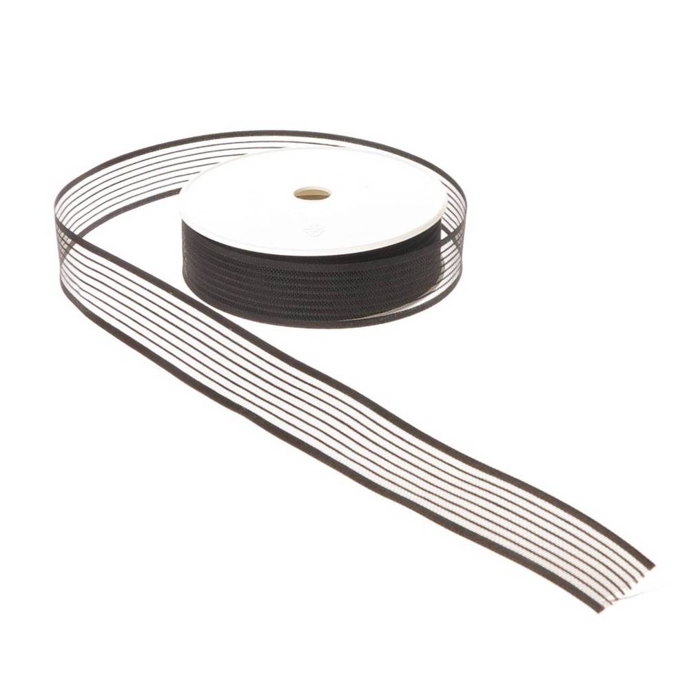 Florband schwarz 565 25mm 25m