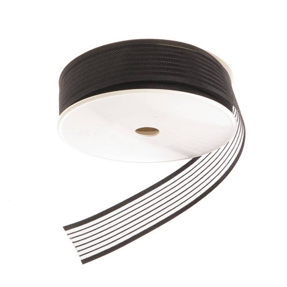 Florband schwarz 565 25mm 25m