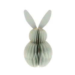 Kaninchen faltbar hell grün D08cm H15cm