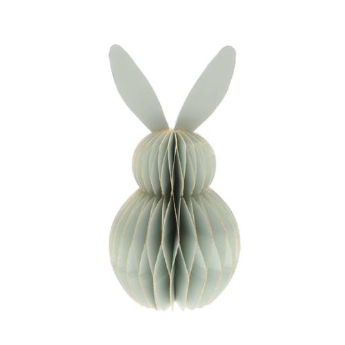 Kaninchen faltbar hell grün D08cm H15cm