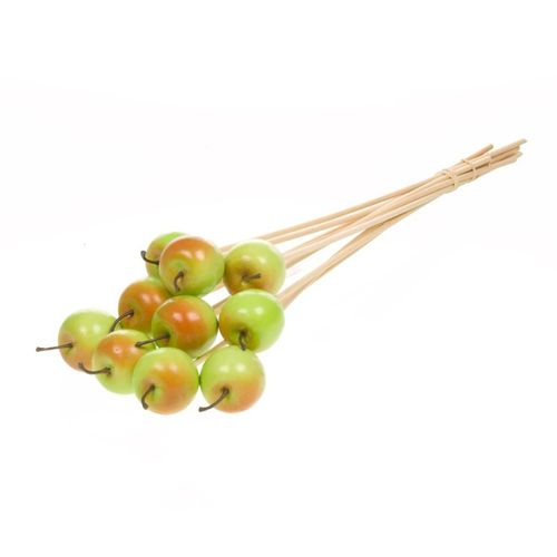 Apfel auf Stab grün D05cm