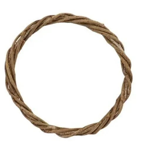 Kranz gedrehte Rebe braun D45cm
