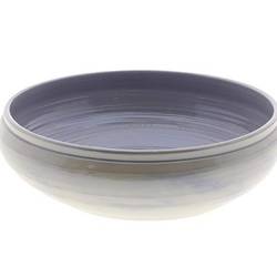 Keramik Schale Alvar lila D45cm H13cm