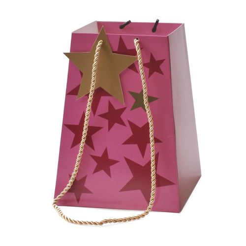 Tasche Starbeat rosa 11/11x15/15x20cm