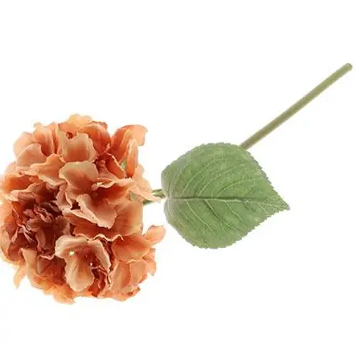 Seiden Hydrangea Adorn orange L60cm 