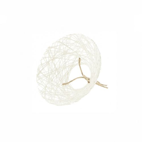 Strausshalter Papierweb weiss D20cm