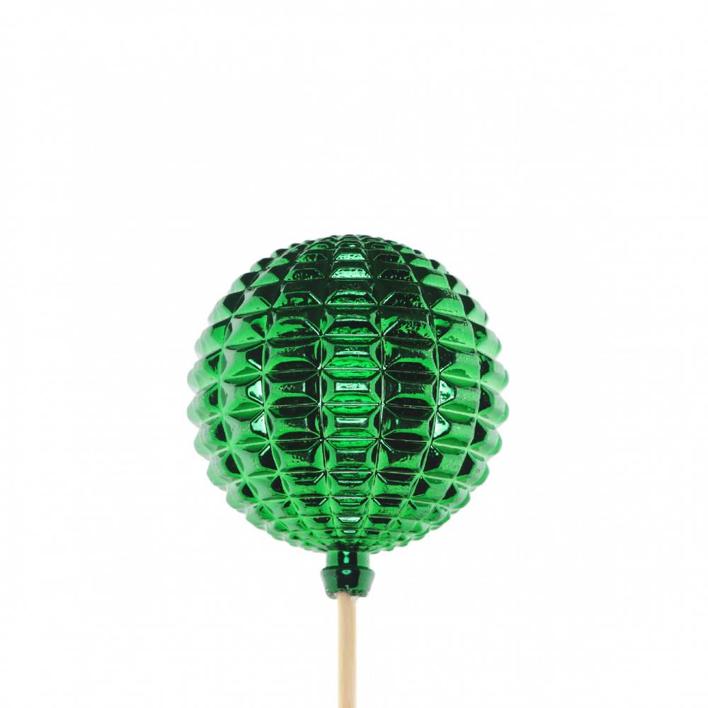 Kugel auf Stab Diaz grün L50cm 06cm