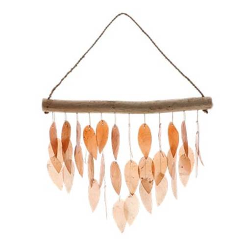 Hänger Capiz braun D31cm