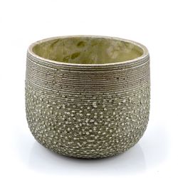 Keramik Übertopf Noale grün D20cm H16cm