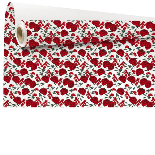 Papier Rolle 80cm Gaby weiss 40m
